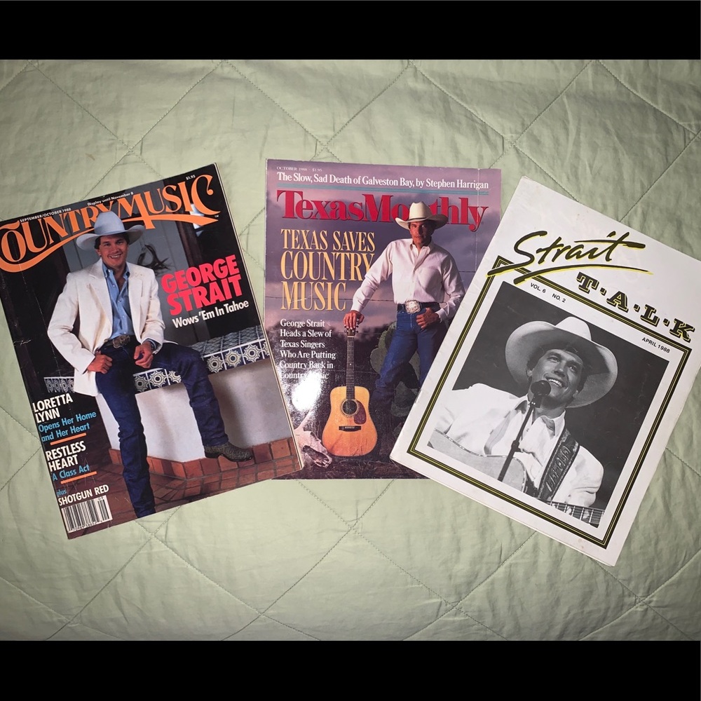 3 George Strait 1988 Magazines